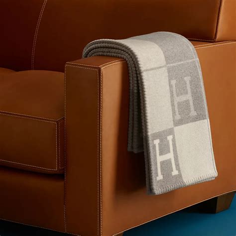 hermes blanket on sofa|Hermes blanket price.